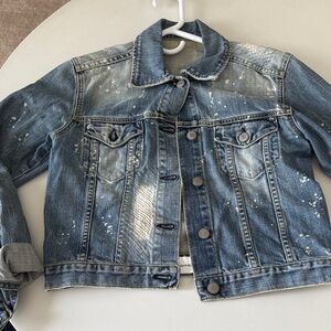 Paper Denim and Cloth denim Jacket size 1. Small.